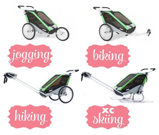 Chariot double stroller on sale